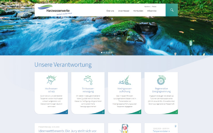 Responsive Website & Features